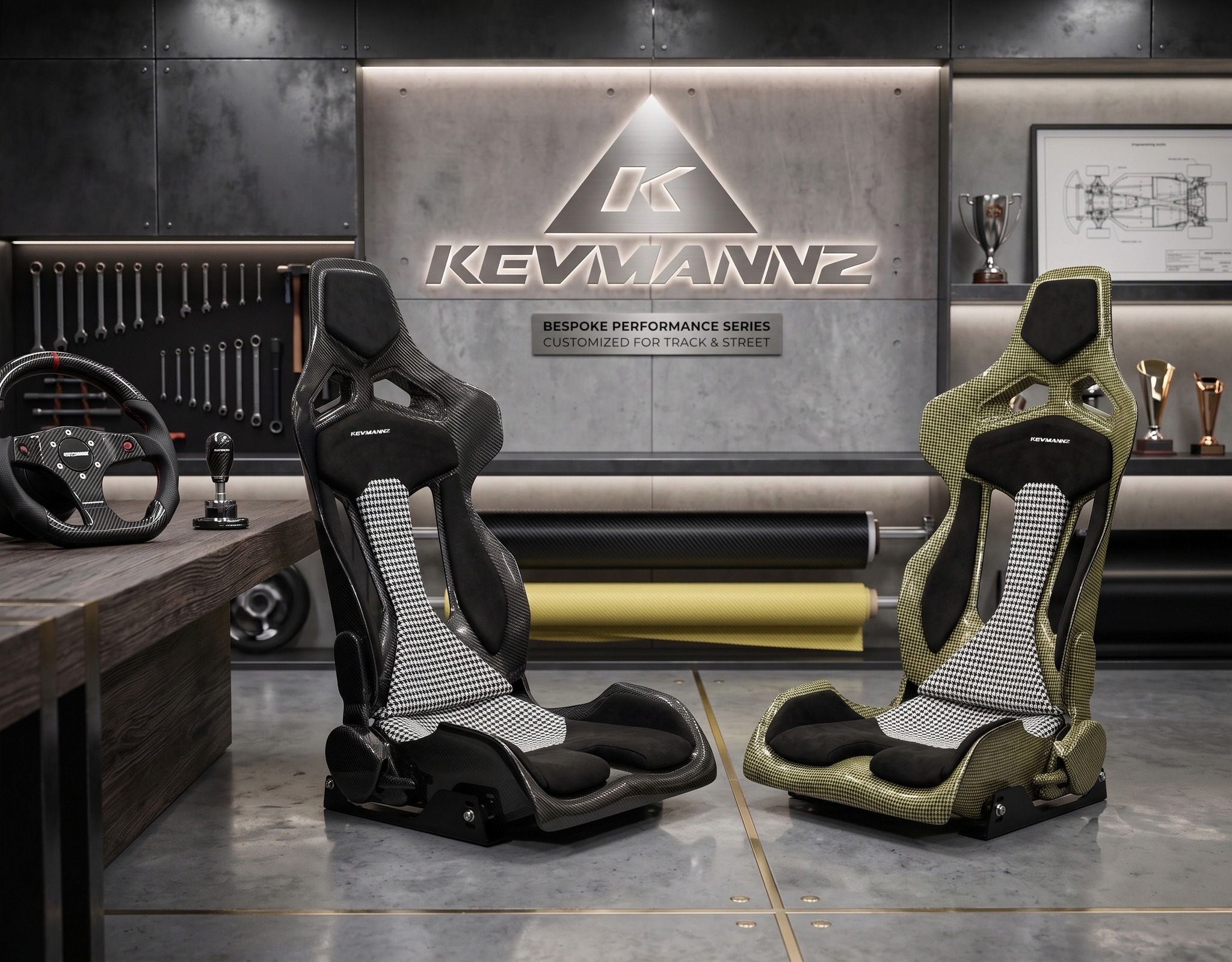 Classic Retro Vibe Meets Modern Performance πβ¨
Elevate your interior with the ultimate KevMannz GT-Touring Reclinable Full Carbon Fiber bucket seat. This specific pair showcases a stunning Custom configuration, perfectly balancing heritage design with motorsport DNA.
Featuring a timeless black-and-white Houndstooth center insert paired with luxurious black Alcantara padding, this setup delivers exceptional comfort and unmatched grip for the streets or the track.
Whether you prefer the sleek classic dark carbon shell (Left) or the striking yellow/Kevlar-style weave (Right), we can build the perfect seat for your vision.
#KevMannz #GTTouring #CarbonFiberSeats #Houndstooth #Alcantara #CustomSeats #BucketSeats